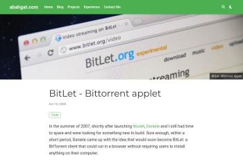 www.bitlet.org screenshot
