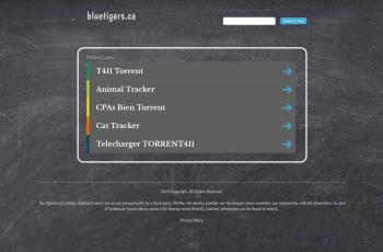 www.bluetigers.ca screenshot