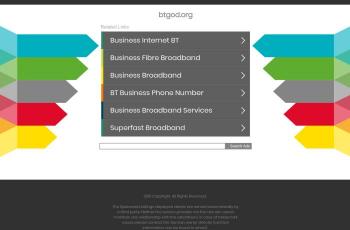btgod.org screenshot