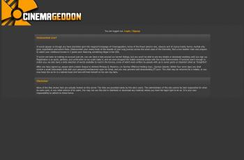 cinemageddon.net screenshot