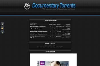 www.documentarytorrents.com screenshot