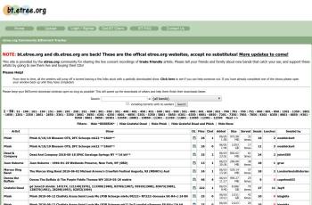 bt.etree.org screenshot