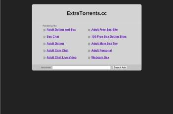 extratorrents.cc screenshot