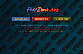 fluxzone.org screenshot
