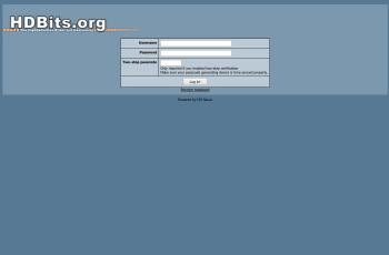 hdbits.org screenshot
