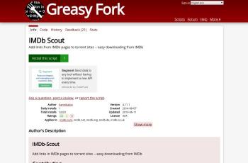 greasyfork.org screenshot