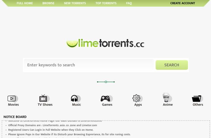 LimeTorrents