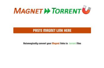 magnet2torrent.com screenshot
