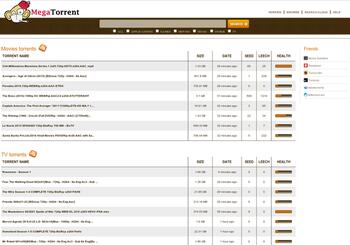 megatorrent.eu screenshot