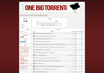 onebigtorrent.org screenshot