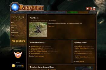 www.planeshift.it screenshot