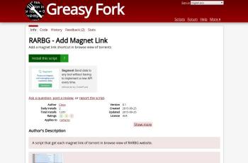greasyfork.org screenshot