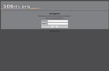 sdbits.org screenshot