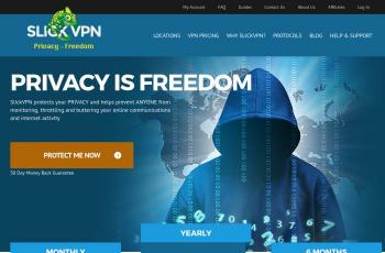 www.slickvpn.com screenshot