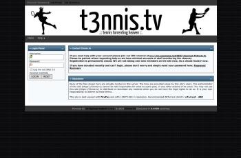 t3nnis.tv screenshot