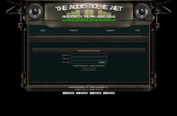theaudioscene.net screenshot