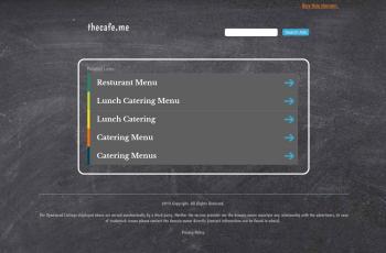 thecafe.me screenshot