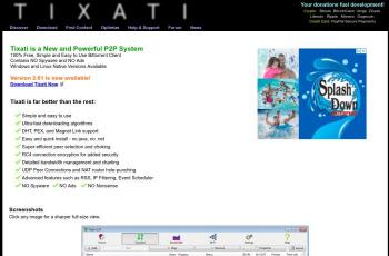 www.tixati.com screenshot
