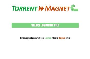 torrent2magnet.com screenshot