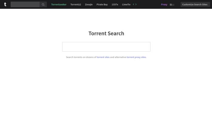 Torrent Search Engine