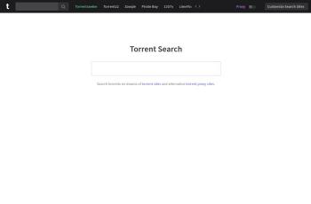 search.torrends.org screenshot