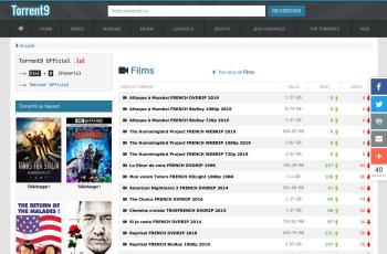 torrent9.so screenshot