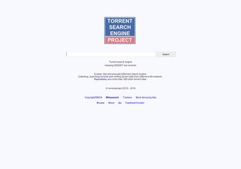 torrentproject.se screenshot