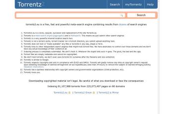 torrentz2.is screenshot