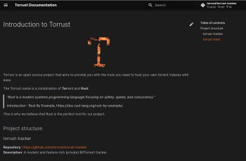 torrust.com screenshot