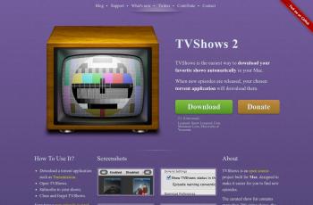 tvshowsapp.com screenshot