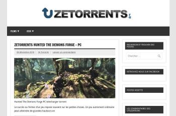 zetorrents.fr screenshot