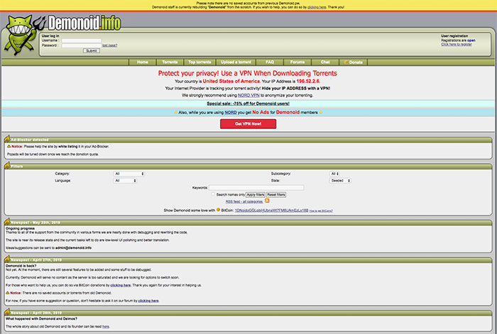Demonoid Alternative